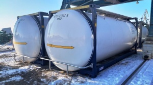 Танк-контейнер модель Т11 SWAP объём 31м3 для наливных грузов, с утеплителем и пароподогревом