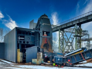 Пресс ножницы SH3L-1500 (3 камеры предварительного прессования)