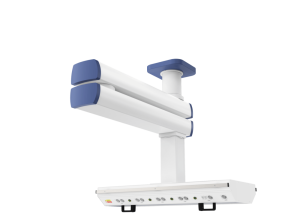 Потолочная двухплечевая медицинская консоль CADUCEUS C2-A