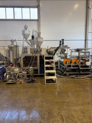 Станок производства прозрачной стрейч-пленки