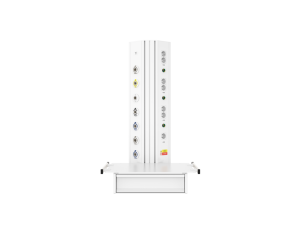 Настенная вертикальная медицинская консоль CS07