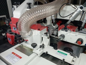 5-ти шпиндельный четырёхсторонний фрезерный станок продольного типа с 2-мя нижними шпинделями QMB-T520A