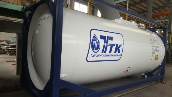 Танк-контейнер объём 25м3 тип Т4, для перевозки бензина, новый