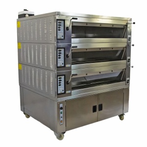 Печь подовая Mondial Forni Modul 4T-60/40 + шкаф расстоечный (б/парогенераторов)