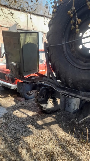 Грузовой автомобиль ГАЗ-66-11 шасси с хранения