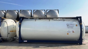 Контейнер-цистерна модели UN Т11 32К SWAP с утеплителем и пароподогревом