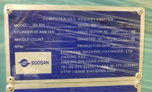 Чулочно-носочные машины Soosan SS-604 вязать носки