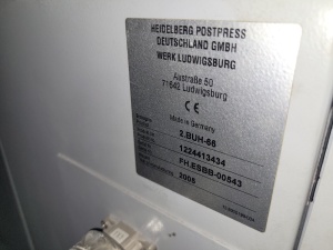 Фальцмашина HEIDELBERG Stahlfolder KD82, 6 кассет+4 кассеты+4 кассетты