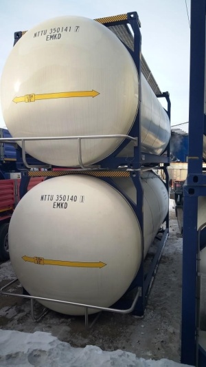 Танк-контейнер модель Т11 SWAP объём 35м3 для наливных грузов