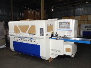 5-ти шпиндельный четырёхсторонний фрезерный станок продольного типа с 2-мя нижними шпинделями QMB-T520A