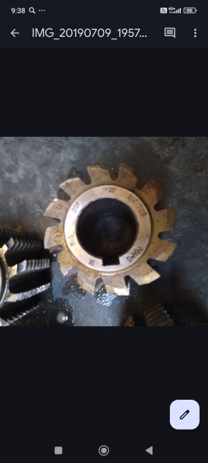 Фрезы червячные СССР новые