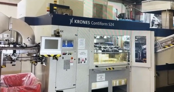 Б/у асептическая линия розлива KRONES 36 000 бутылок/час (0,5 л) из Италии 2006 года