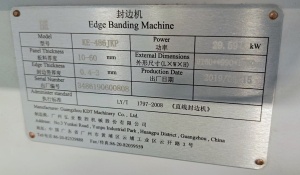 Кромкооблицовочный станок KDT KE-486 JKP