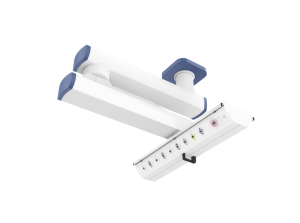 Потолочная медицинская консоль двухплечевая CADUCEUS C2E-AL