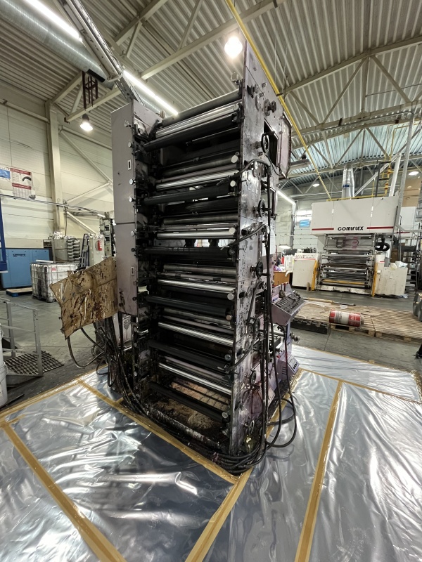 Флексографическая печатная машина ZBS 820 2011