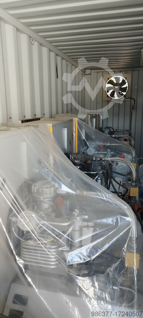 Воздушный компрессор высокого давления BAUER GERMANY 365 бар, 260 л/мин Модель PE 120-7.5-VE