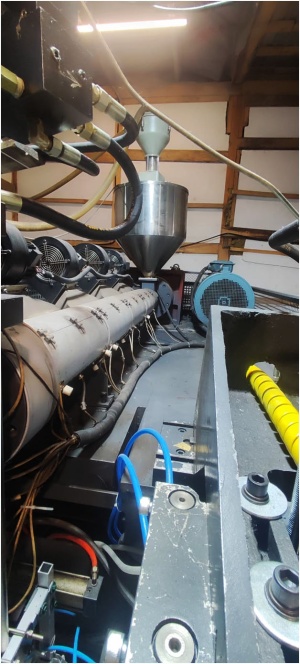 Экструзионно выдувная машина ABLB-80. 2016г