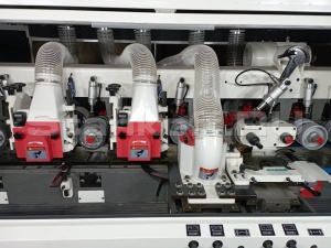 5-ти шпиндельный четырёхсторонний фрезерный станок продольного типа с 2-мя верхними шпинделями QMB-T516S