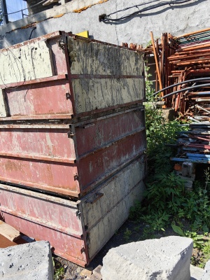 Установка для производства пенобетона с формами