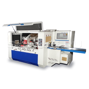 5-ти шпиндельный четырёхсторонний фрезерный станок продольного типа с 2-мя нижними шпинделями QMB-T520A