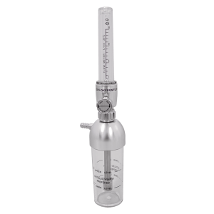 Медицинский увлажнитель кислорода с расходомером (объем увлажняющей емкости до максимального уровня 100 мл)