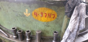 Токарный вертикальный 6 шпинд.полуавтомат 1Б 284 (инв. № 4-1747)