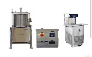 SELMI TOP EX Continuous Tempering Machine 60kg Tank и ECGC-65E Grinder with deluxe control panel (Оборудование для шоколада и выпечки) новое