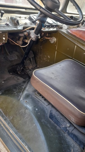 Грузовой автомобиль ГАЗ-66-11 шасси с хранения