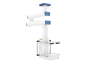 Потолочная двухплечевая вертикальная медицинская консоль CADUCEUS C2E-V