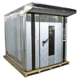Печь ротационная Bakebridge CDF-300 + 6 шпилек-тележек (600х800)