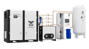 Винтовые безмасляные воздушные компрессорные станции с водяным впрыском CADUCEUS AIRCAD WS