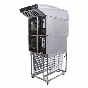 Печь конвекционная Bongard KRYSTAL 46.4+4 V +подставка, зонт