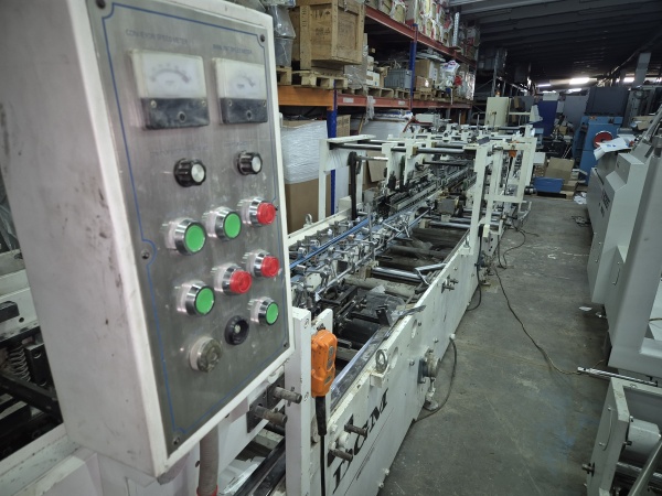 Фальсклейка DGM 780, 2008 г.в., 3 точки, 1 диск, 2 форсунки, HHS 4 выхода