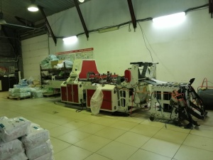 Линия для пакетов-маек