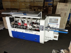 5-ти шпиндельный четырёхсторонний фрезерный станок продольного типа с 2-мя верхними шпинделями QMB-T516S