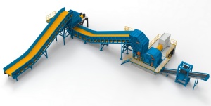Шредерная линия металлолома PSX-5070