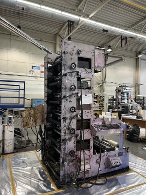 Флексографическая печатная машина ZBS 820 2011