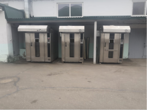 Профессиональная ротационная печь на газу