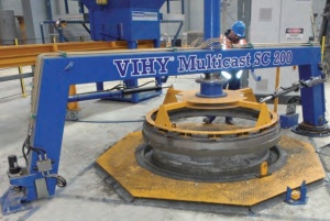 Оборудование для производства бетонных труб, VIHY Multicast.(Дания)