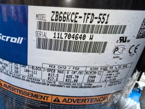 Агрегат среднетемпературный 2x компрессор Copeland