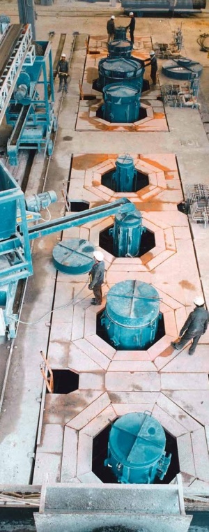 Оборудование для производства бетонных напорных труб высокого давления, BFS