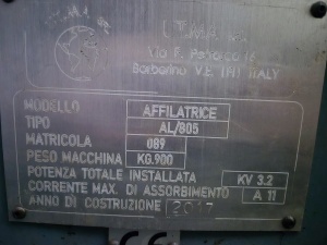 Заточной станок с ЧПУ для дисковых пил UT.MA