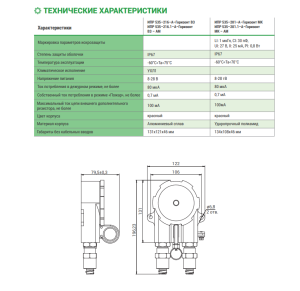 Извещатель ручной ИПР 535-201-А Горизонт МК