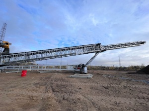 Радиальный конвейер Автоматический Телескопический PTRC1000, 1000 т/час, PolygonMach Турция