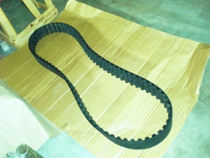 Американский большой зубчатый ремень для с/х техники и промоборудования - редкий с Эбея