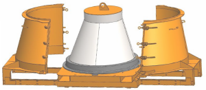 Оборудование для производства бетонных конусных изделий, Afinitas