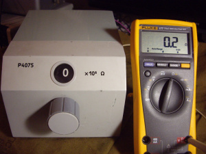 Прибор Р4075 магазин сопротивления