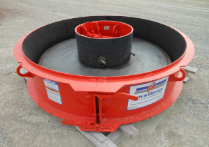 Оборудование для производства формовки крышки плит люков