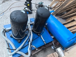 Агрегат среднетемпературный 2x компрессор Copeland