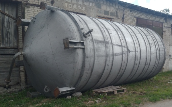 Емкость, бочка, резервуар нержавеющий вертикальный 50 кубов